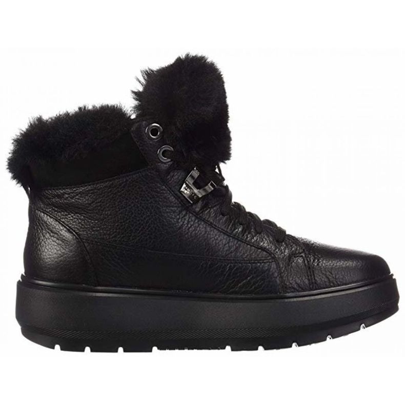 Geox D Kaula B Abx D Tumb Lea W D84AWD-00046-C9999 Schuhe schwarz