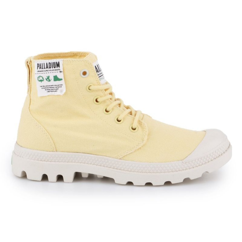 Schuhe Palladium Pampa Hi Organic W 76199-740-M gelb