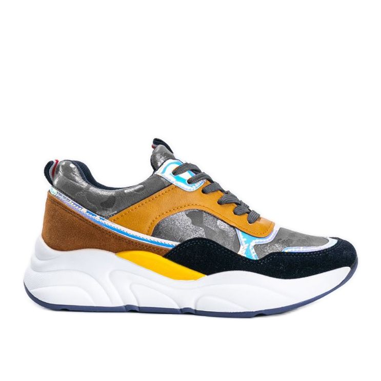 Graue Camo-Sneaker von Lindsay braun