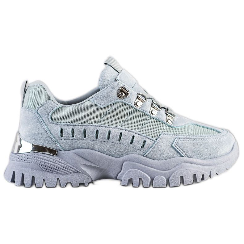 SHELOVET Blaue Turnschuhe