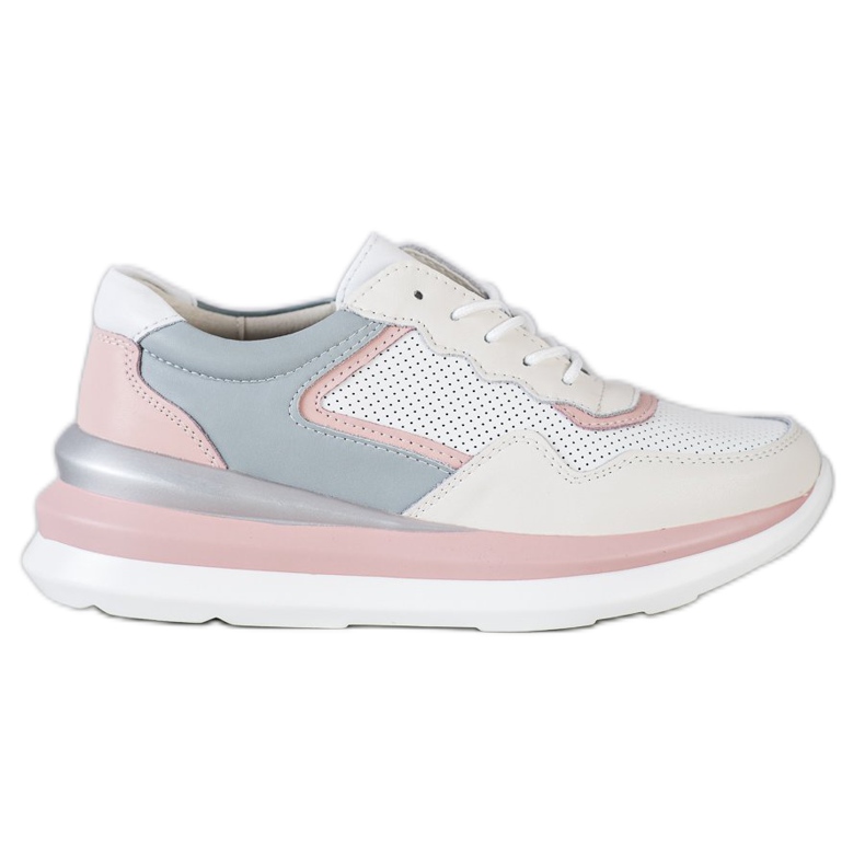 ARTIKER Ledersneaker auf der Plattform mehrfarbig