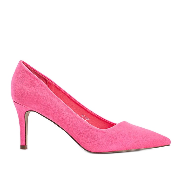 Pinke Neon-Pumps auf einem Caitlyn-Stiletto-Absatz rosa