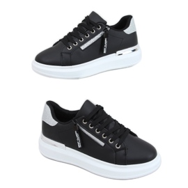 Schwarze Damen-Sneaker F006 Schwarz