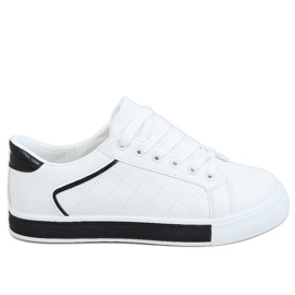 Damen-Sneaker schwarz-weiß A88-86 Black