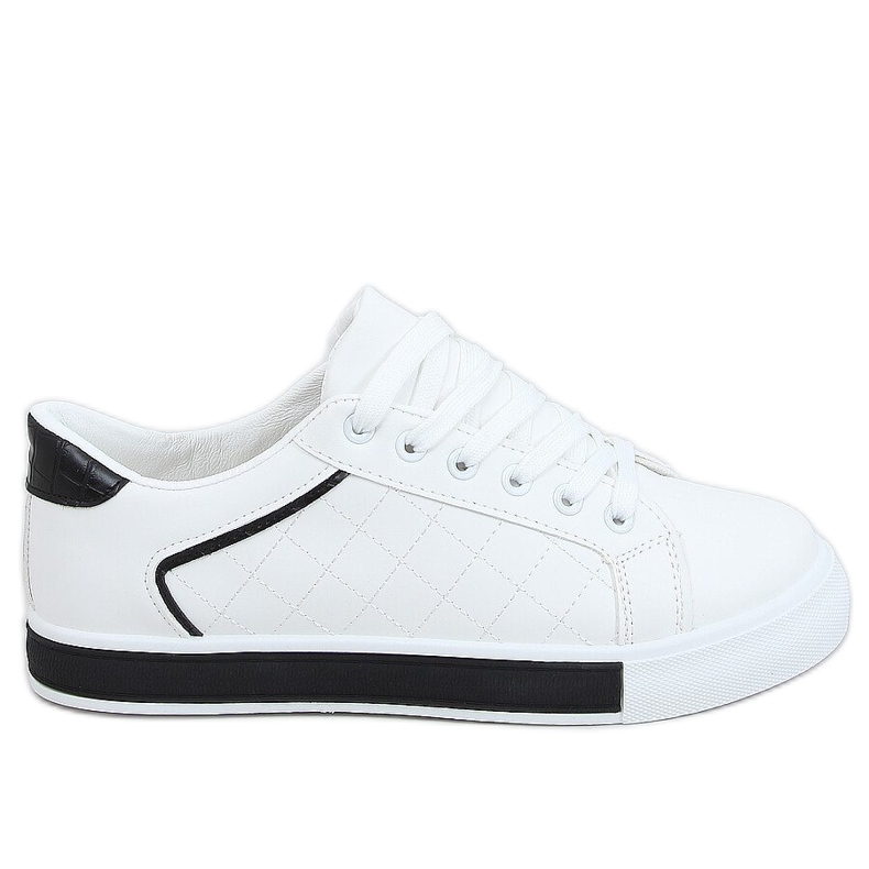 Damen-Sneaker schwarz-weiß A88-86 Black