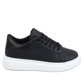 Schwarze Damen Sneaker BL3610-SP Schwarz