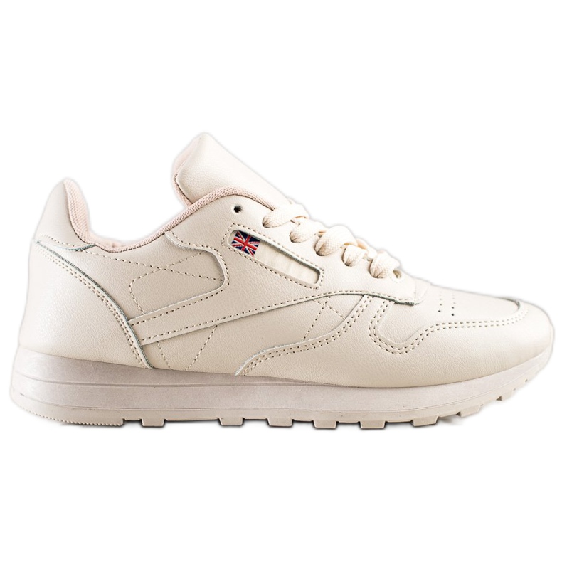 SHELOVET Klassische Turnschuhe beige