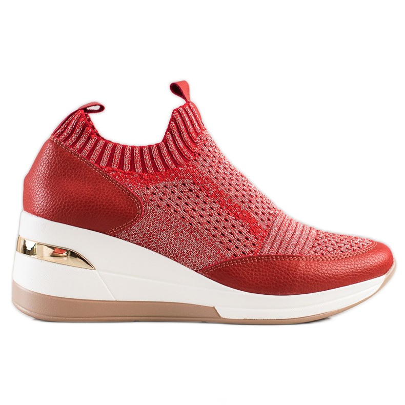 ARTIKER Rote Textil-Sneakers