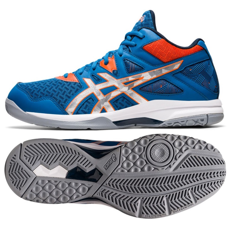 Asics GEL-TASK Mt 2 M 1071A036 400 Volleyballschuhe mehrfarbig blau