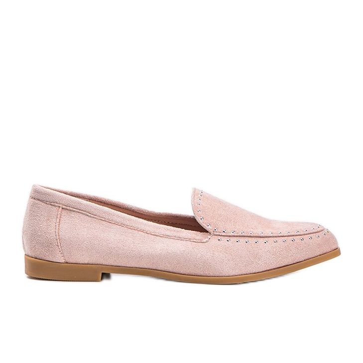 Pinke Loafer aus Öko-Wildleder von Hope rosa
