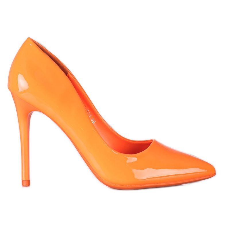 SHELOVET Mode High Heels orange
