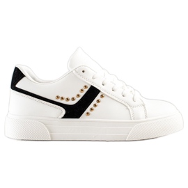 SHELOVET Lässige weiße Sportschuhe