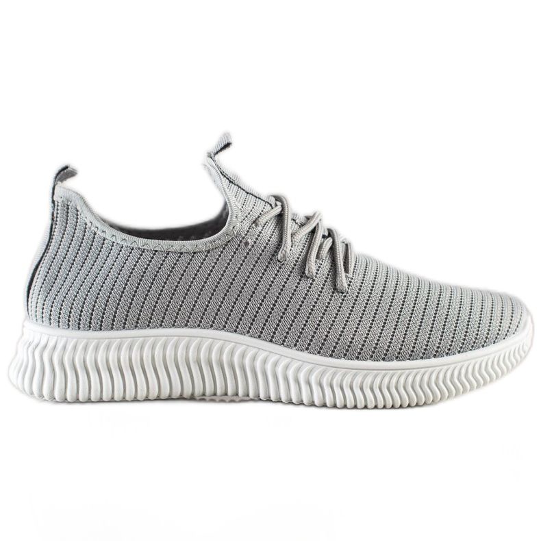 SHELOVET Bequeme Slip-On Sneakers grau