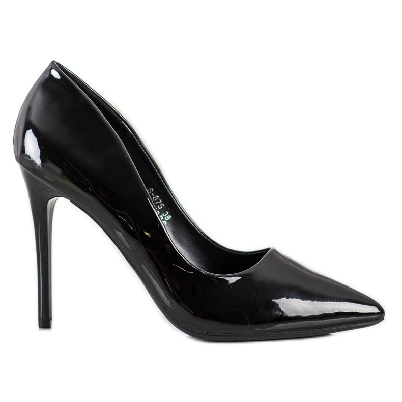 SHELOVET Mode High Heels schwarz