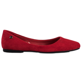 Klassische Sergio Leone Ballerinas rot