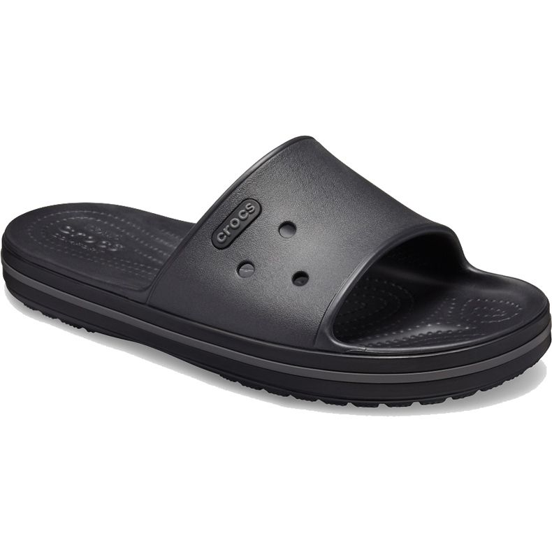 Crocs Hausschuhe Crocband Iii Slide schwarz 205733 02S