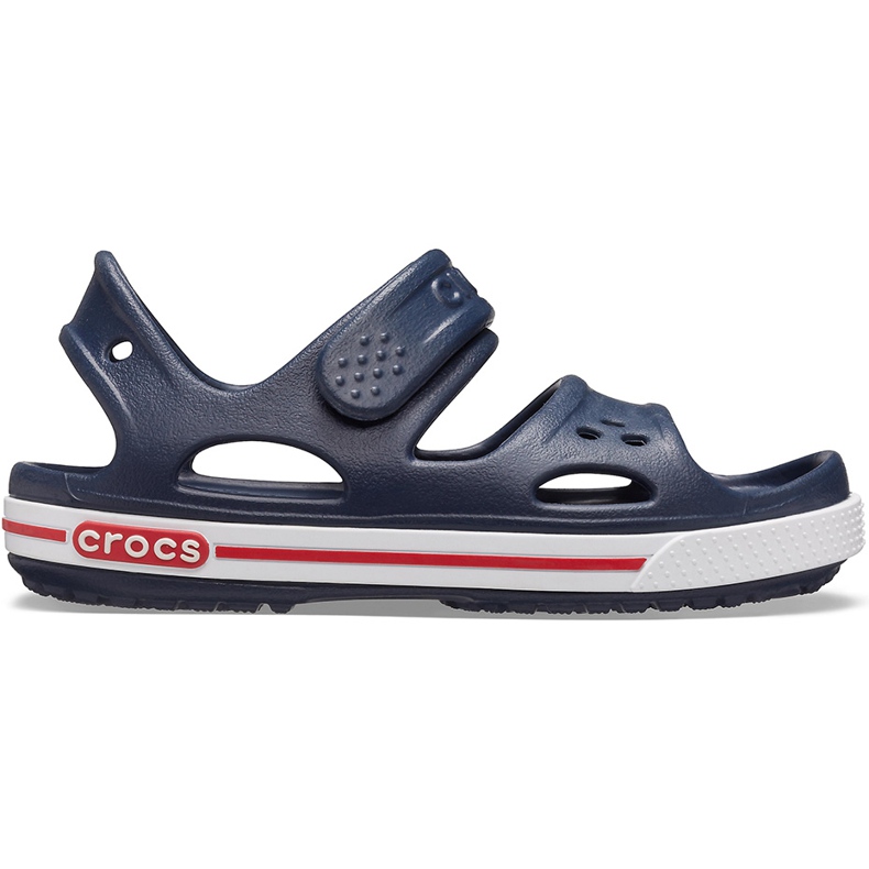 Crocs Sandalen für Kinder Crocband Ii Sandale marineblau-weiß 14854 462 navy blau