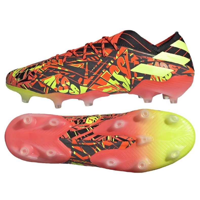 Adidas Nemeziz Messi.1 Fg M FW7323 Fußballschuhe marineblau, mehrfarbig mehrfarbig