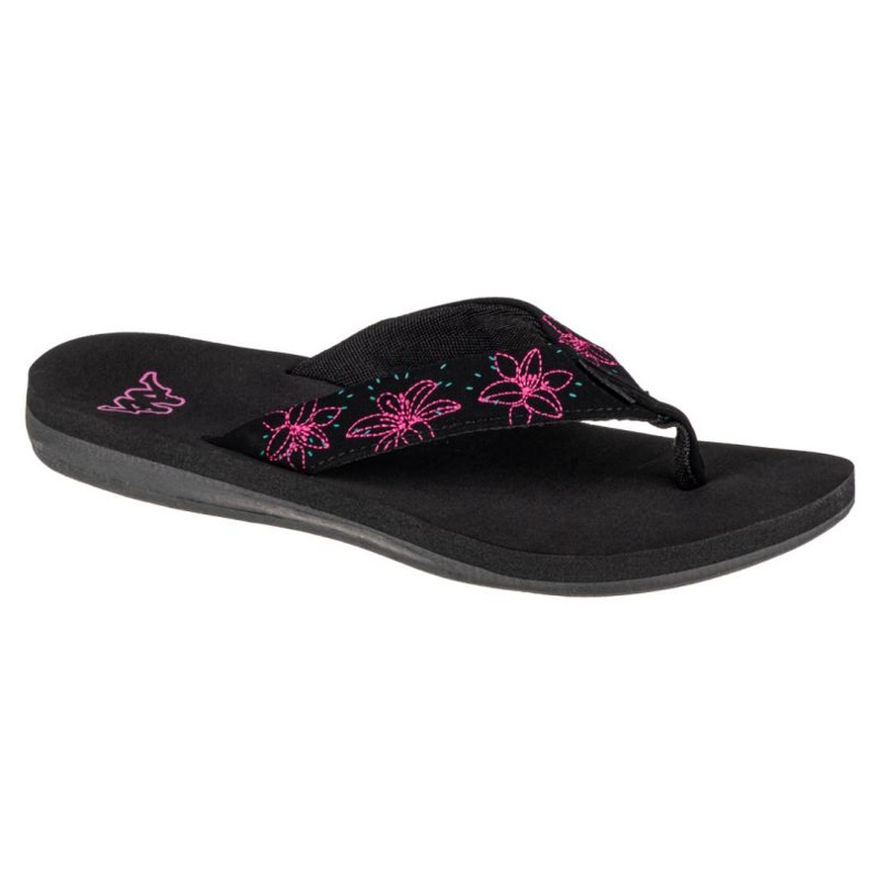 Kappa Lagoon W 242484-1122 Flip-Flops schwarz violett