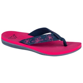 Kappa Lagoon W 242484-2267 Flip-Flops marineblau rosa