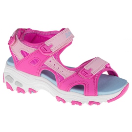 Skechers D'Lites Jr 664133L-HPMT rosa