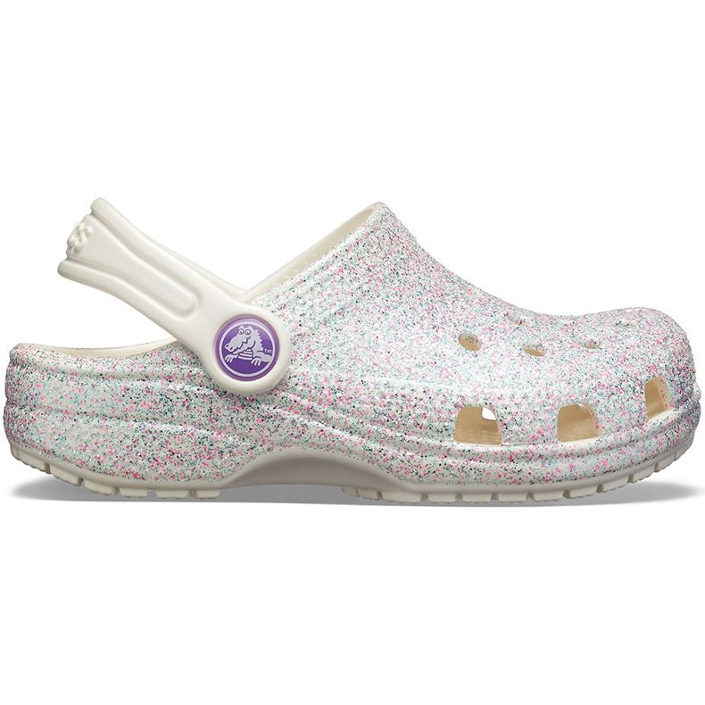 Crocs Kids Classic Glitzer Clog bunt 205441 159 mehrfarbig