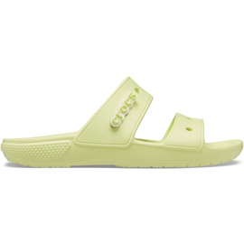 Crocs Classic Hausschuhe Gelb 206761 3U4 grün