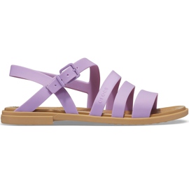 Crocs Damen Sandalen Tulum Sandale Violett 206 107 5PR lila