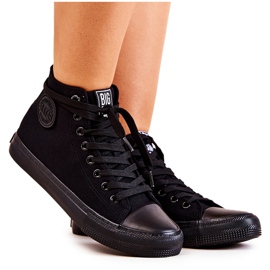 Hohe Sneakers für Damen Big Star FF274A170 Schwarz