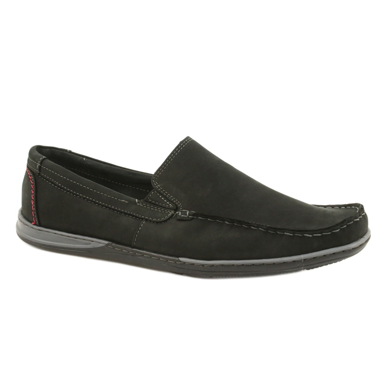 Mario Pala Herren Loafer 763 schwarzes Wildleder