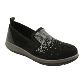 Befado Damenschuhe 156D004 schwarz silber-