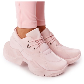 PS1 Sneakers für Damen auf einer massiven Sohle in sprudelndem Pink rosa