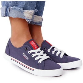 Damen Sneaker Big Star HH274063 Marineblau navy blau