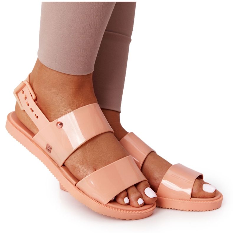 Duftende umweltfreundliche Gummisandalen ZAXY HH285164 Orange beige