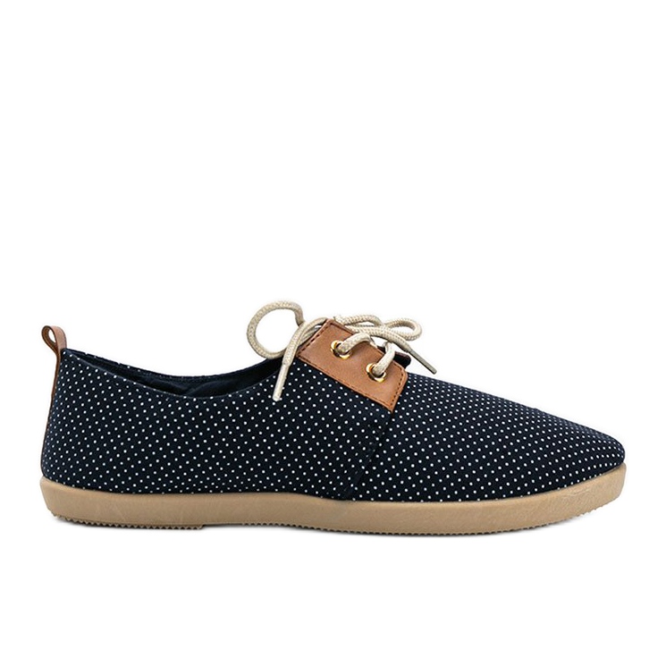 Dalia marineblaue gepunktete Sneakers navy blau