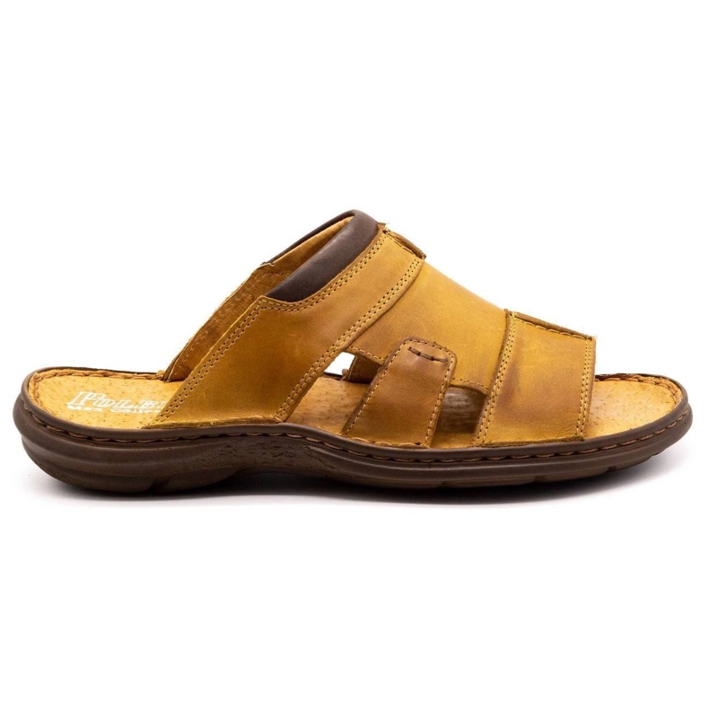 Polbut Herrenhausschuhe 358 rot orange