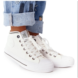 Hohe Sneakers für Damen Big Star HH274149 Weiß