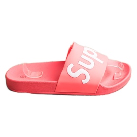 Seastar Super Gummi Hausschuhe rot rosa