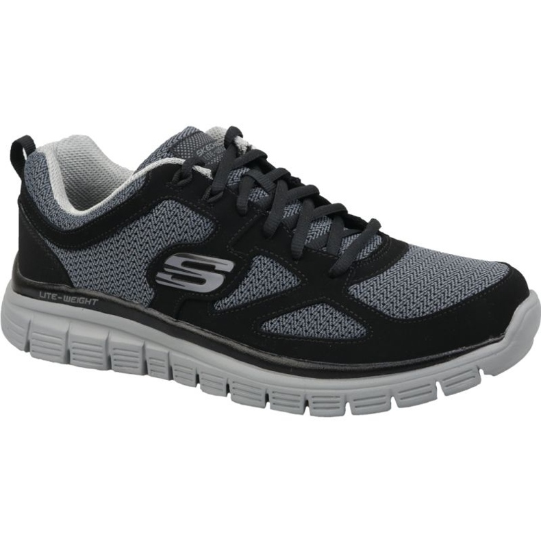 Skechers Burns Agoura M 52635-BKGY Schuh schwarz