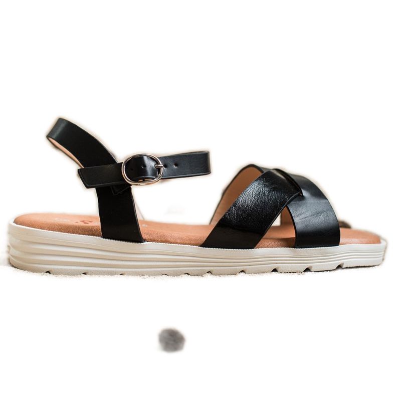 Seastar Klassische Sandalen aus Öko-Leder schwarz