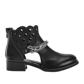 Gracela schwarze Stiefeletten