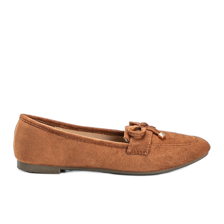 Braune Loafer mit Schleife von Arlene