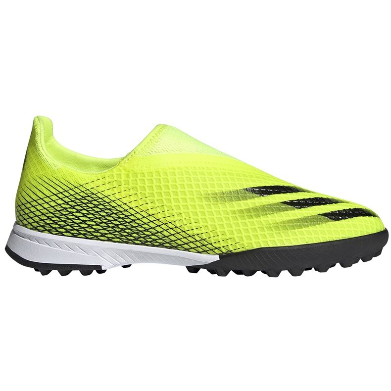Adidas X Ghosted.3 Ll Tf Junior Fußballschuhe gelb-schwarz FW6982