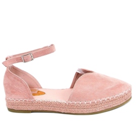 Damen-Espadrilles mit Cut-out pink 1219 Pink rosa