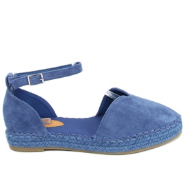 Blaue Espadrilles mit Schnitt 1219 Blue