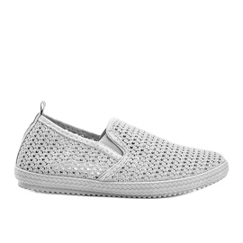 Mallory graue durchbrochene Sneakers