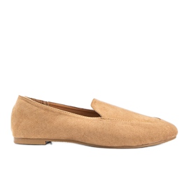 Devyn Beige Loafer aus Öko-Wildleder