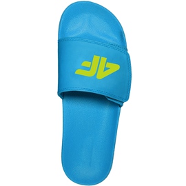 Hausschuhe für Jungen 4F türkis HJL21 JKLM004 35S blau
