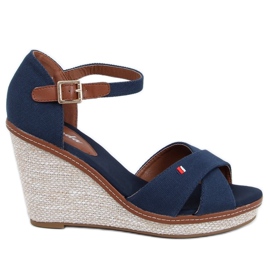 Keilsandalen BL-70 Navy navy blau