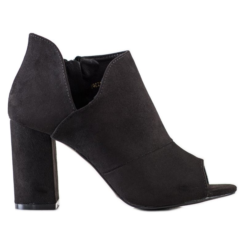 Spring Open Toe VINCEZA Stiefel schwarz